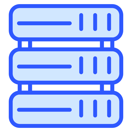 Server Generic color lineal-color icon