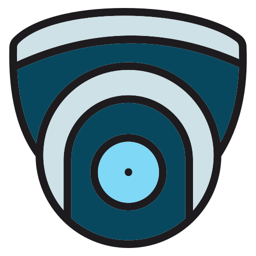 circuito cerrado de televisión icono gratis