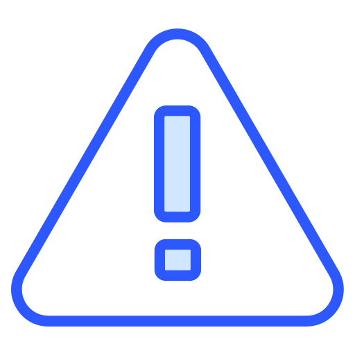 Warning Generic color lineal-color icon