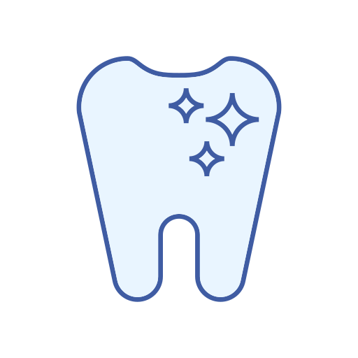 limpieza de dientes icono gratis