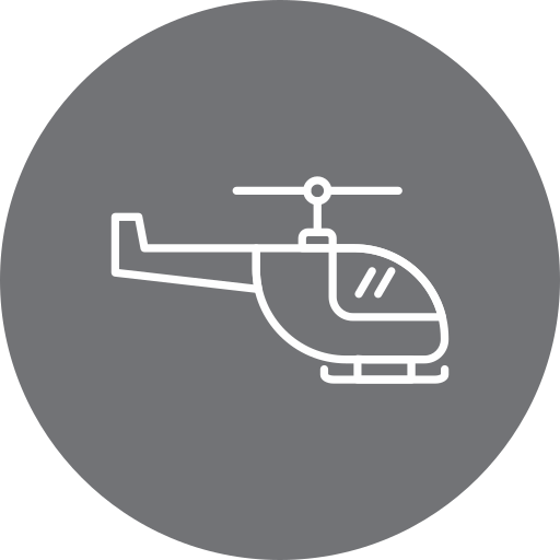 helicóptero icono gratis