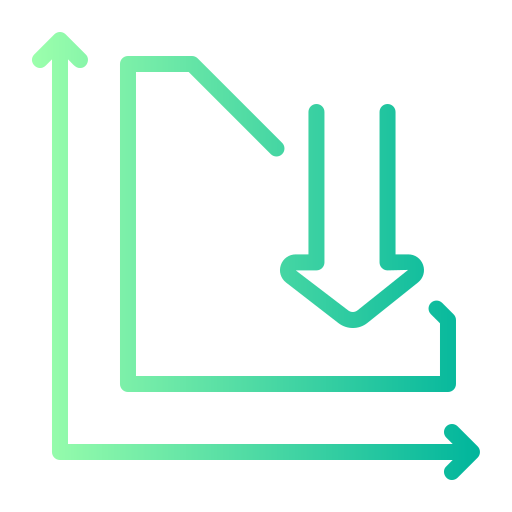 pérdida icono gratis