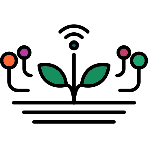 granja inteligente icono gratis