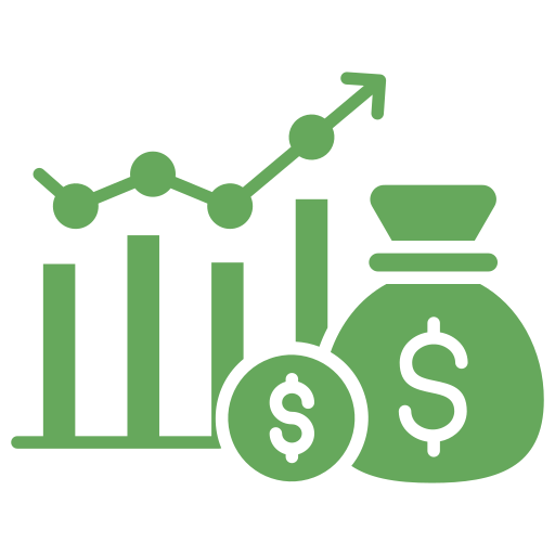 crescimento financeiro grátis ícone crescimento financeiro grátis ícone