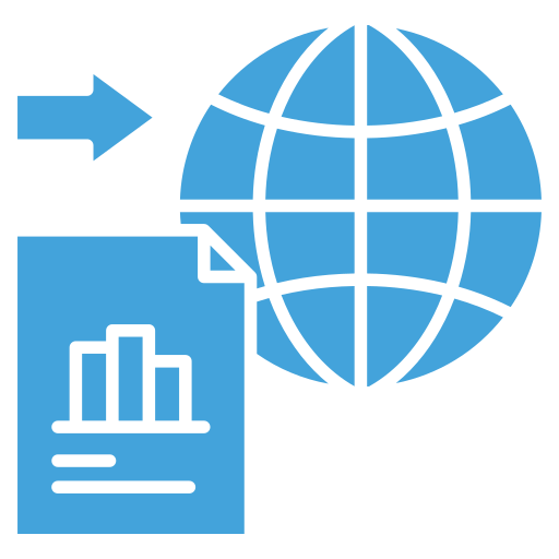 migración de datos icono gratis