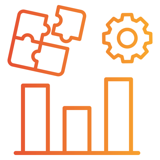 integración de datos icono gratis