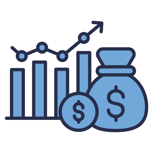 crescimento financeiro grátis ícone crescimento financeiro grátis ícone