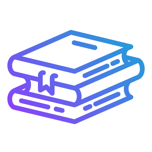 Book Generic gradient outline icon