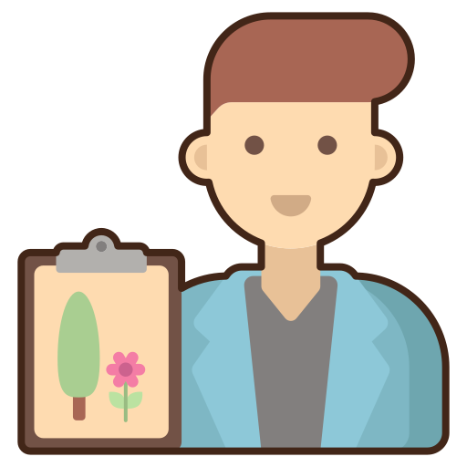 Ландшафтный дизайнер бесплатно иконка