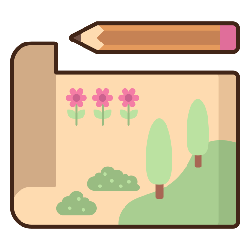 paisaje icono gratis