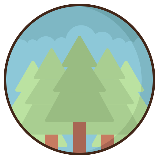 bosque icono gratis