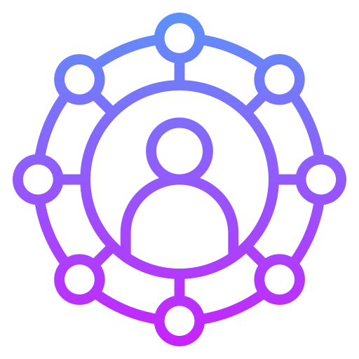 la comercialización del afiliado icono gratis