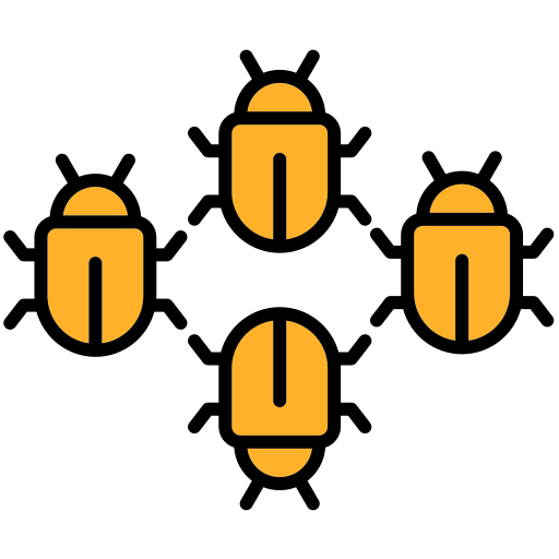 Malware free icon Malware free icon