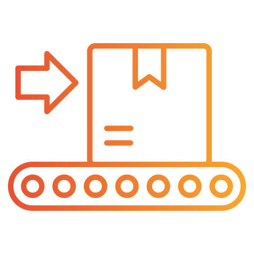 cinta transportadora icono gratis