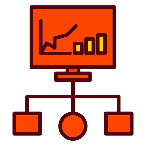 diagrama de flujo icono gratis