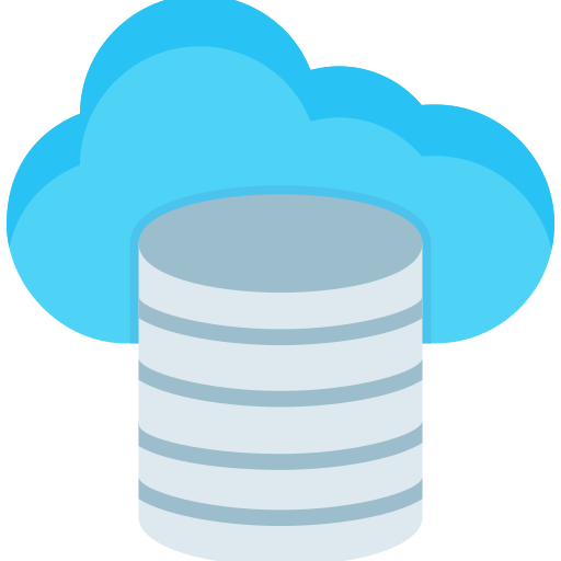 almacenamiento en la nube icono gratis
