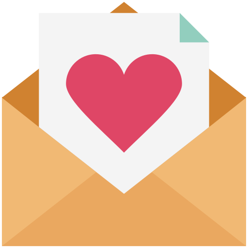 Love letter - Free communications icons