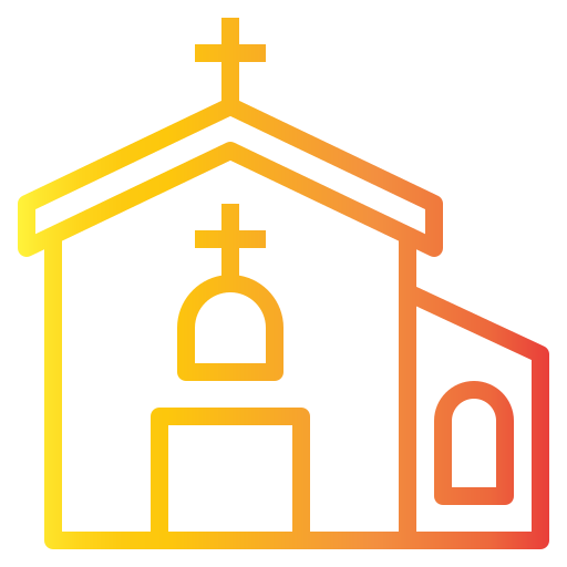 Church Generic gradient outline icon