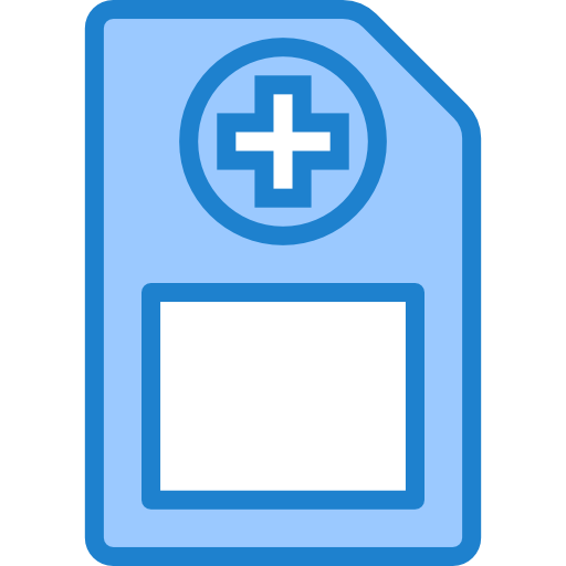 historial médico icono gratis