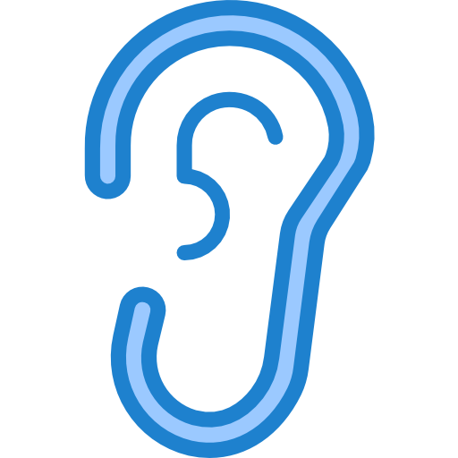 oreille Icône gratuit oreille Icône gratuit