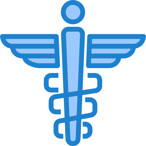 Medicine srip Blue icon