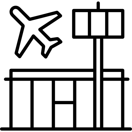 공항 무료 아이콘