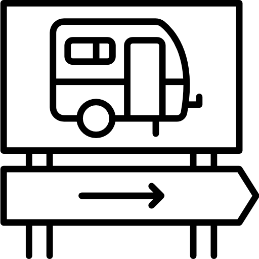 캠핑 무료 아이콘