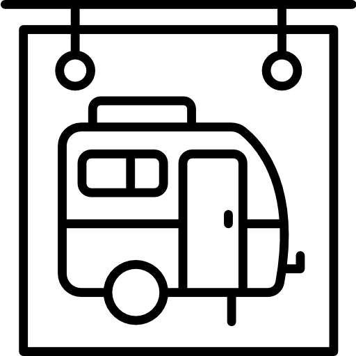 캠핑 무료 아이콘