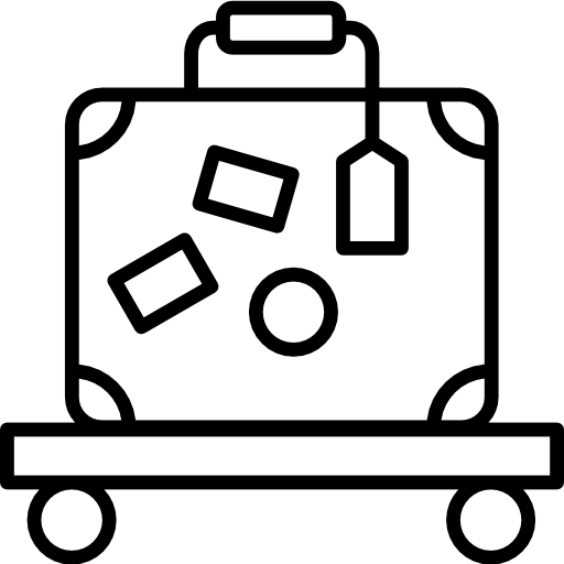 bagagem grátis ícone