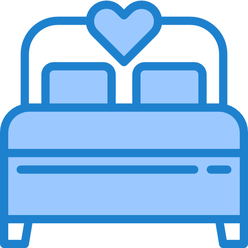 cama matrimonial icono gratis