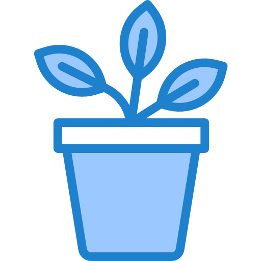 planta en maceta icono gratis