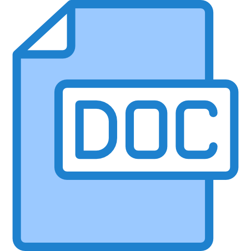 Doc srip Blue icon