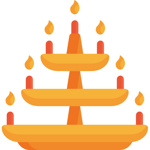 candelabro icono gratis