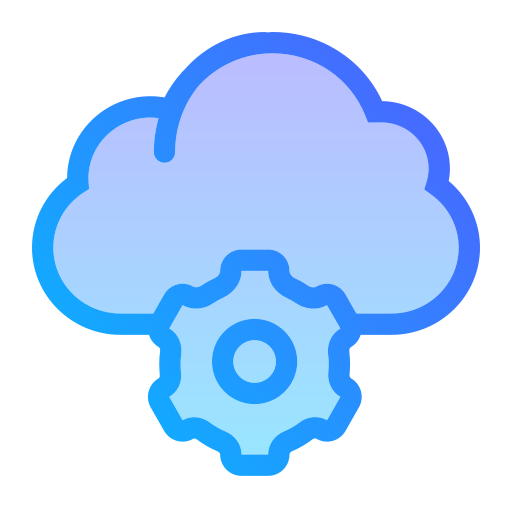 servidor en la nube icono gratis