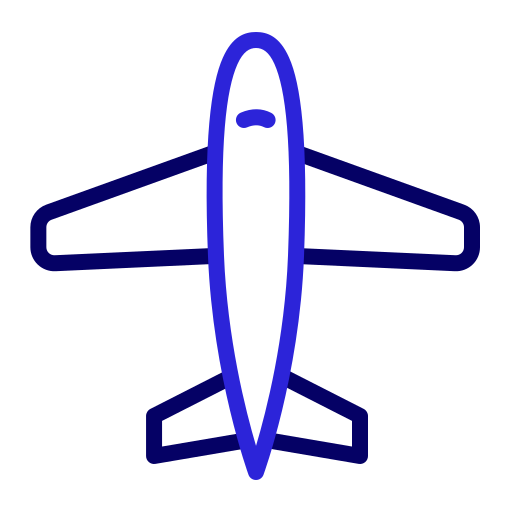 avión icono gratis