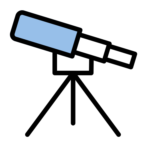 Telescope free icon
