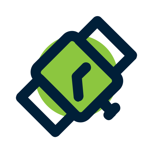 reloj de pulsera icono gratis