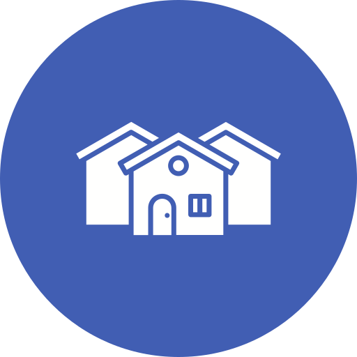 village Icône gratuit