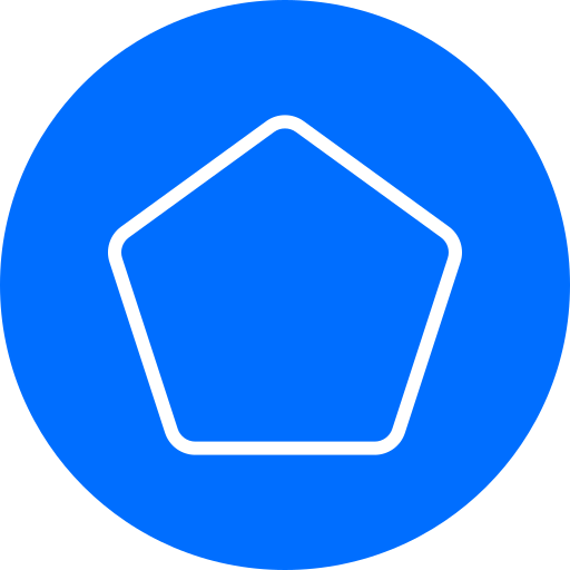 pentagone Icône gratuit