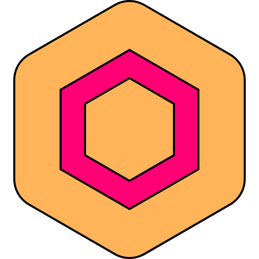 hexágono icono gratis