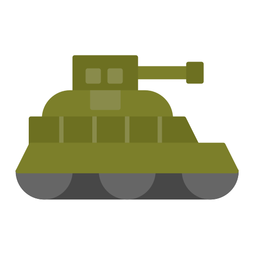 tanque de guerra icono gratis