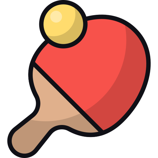 tenis de mesa icono gratis