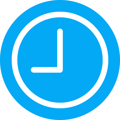 Time Generic color fill icon