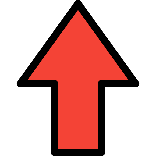 Arrow up Generic color lineal-color icon