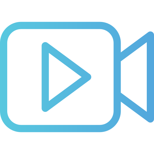 camara de video icono gratis