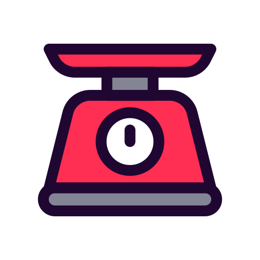 balanza de cocina icono gratis