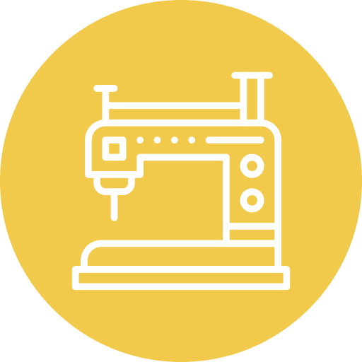 Sewing machine Generic color fill icon