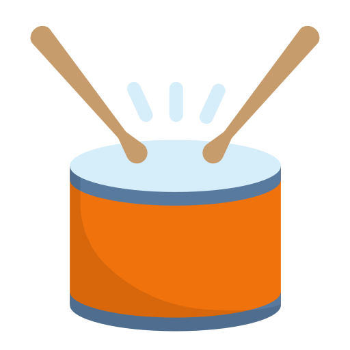 Drum Generic color fill icon