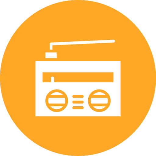 rádio grátis ícone