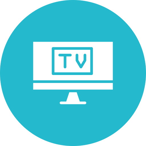 pantalla de televisión icono gratis